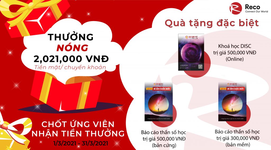 sự kiện thưởng tri ân công tác viên tuyển dụng online tại nhà 2021